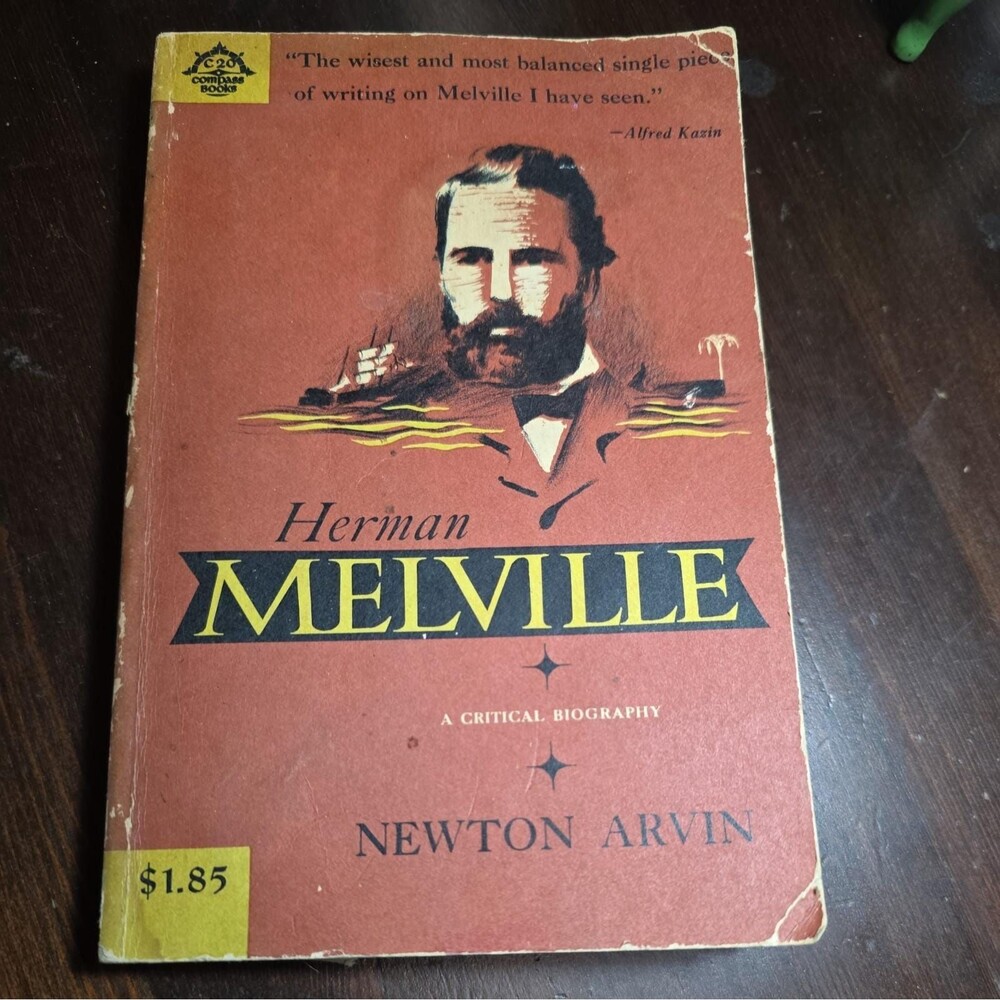 1957-Herman Melville - A Critical Biography--Newton Arvin